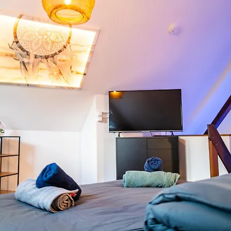 #711 Luxus Loft Mit Balkon & Grill * Wuppertal
